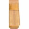 Ekena Millwork Bellingham Rough Sawn Timber Gable Bracket, Western Red Cedar, 36"W x 15"H x 6"D x 6"F, 10/12 Pitch GBW036X15X0606BEL00RWR - alternate 2